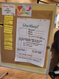 Steckbrief beim MiWi-Seminar